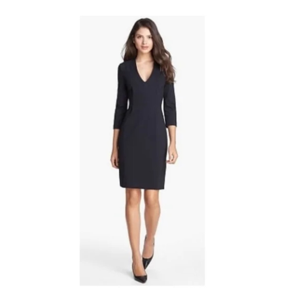 Kate Spade Black Darlene Sheath Dress Size 6, Like New Condition!